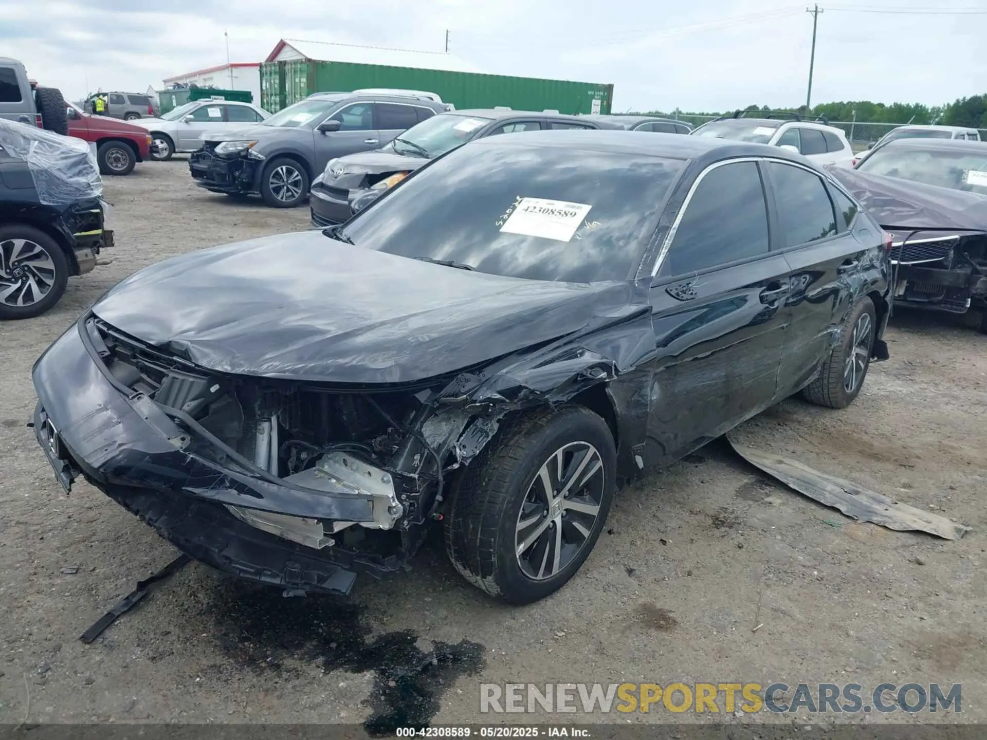 2 Photograph of a damaged car 19XFL2H54RE011021 HONDA CIVIC 2024