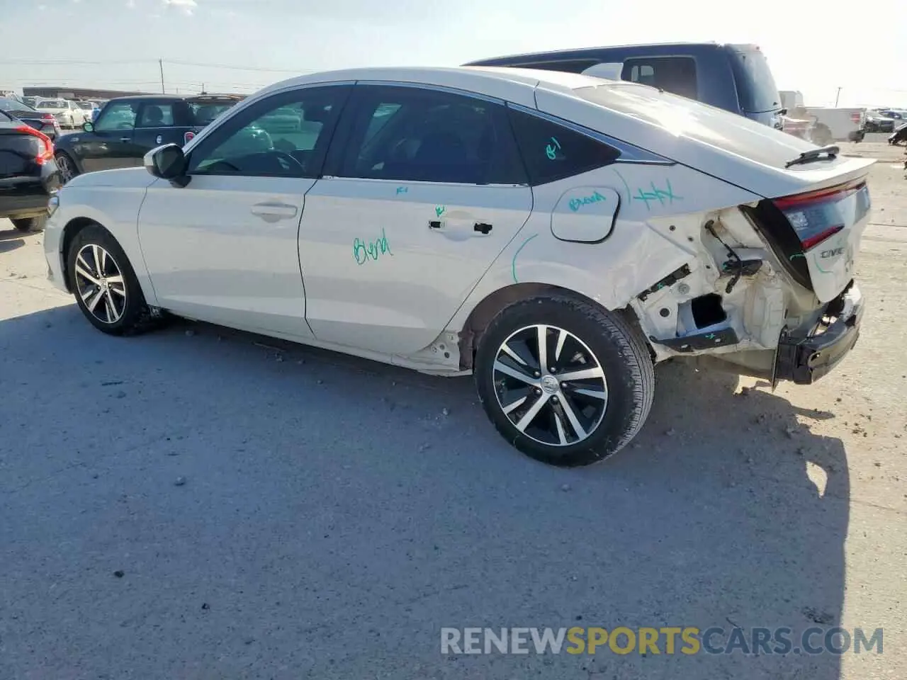 2 Photograph of a damaged car 19XFL2H57RE039248 HONDA CIVIC 2024