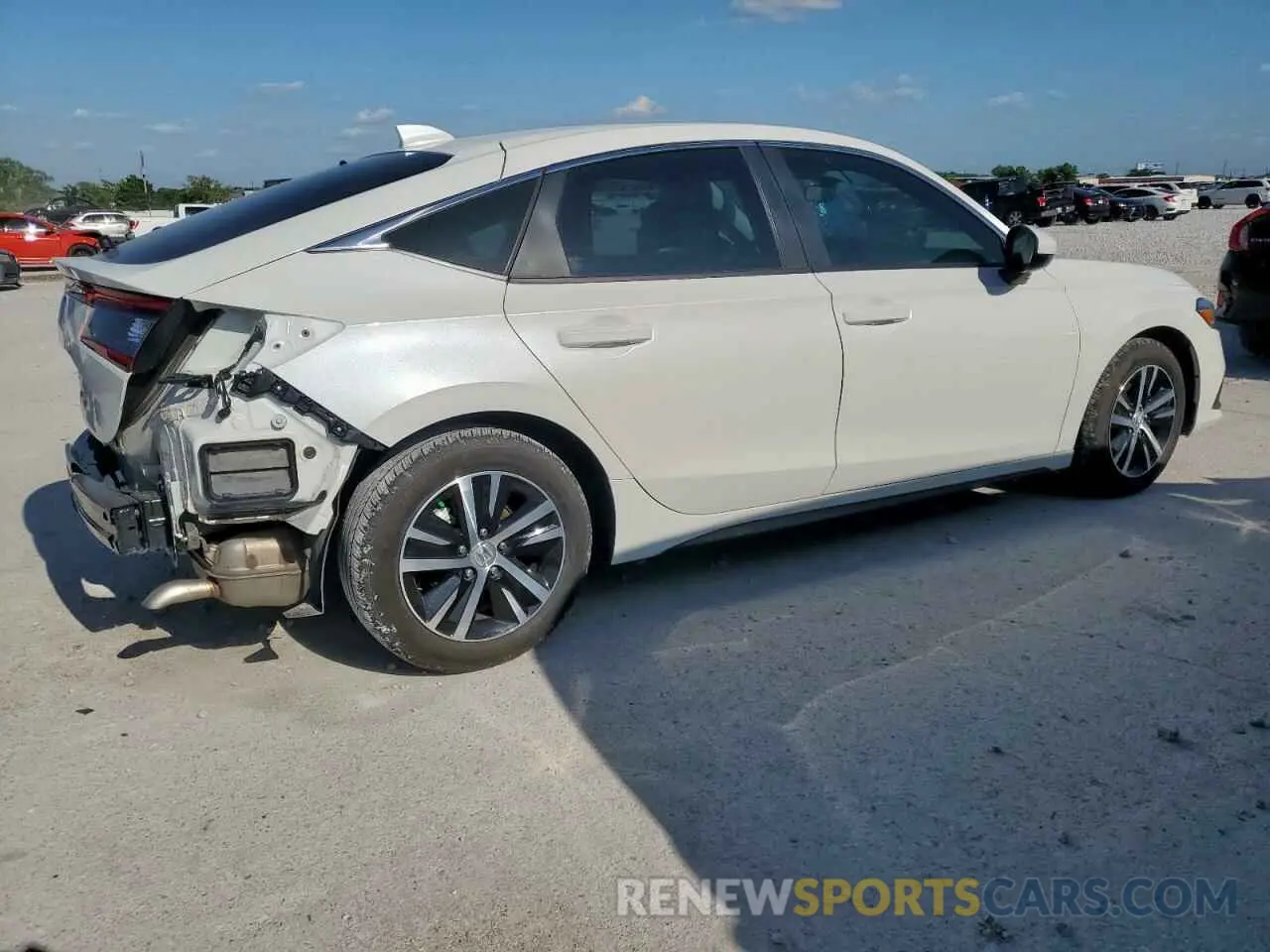 3 Photograph of a damaged car 19XFL2H57RE039248 HONDA CIVIC 2024