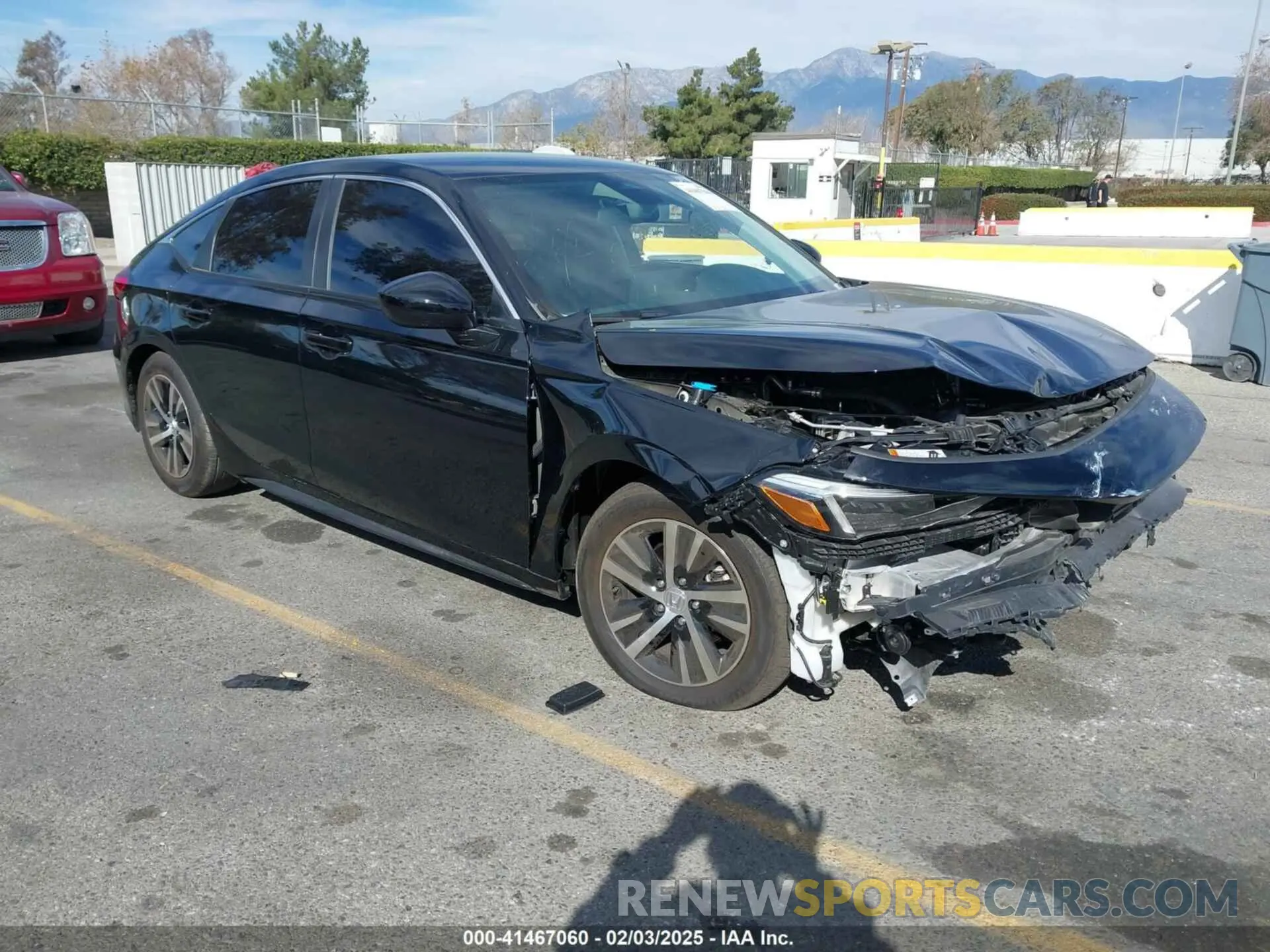 1 Photograph of a damaged car 19XFL2H57RE040125 HONDA CIVIC 2024