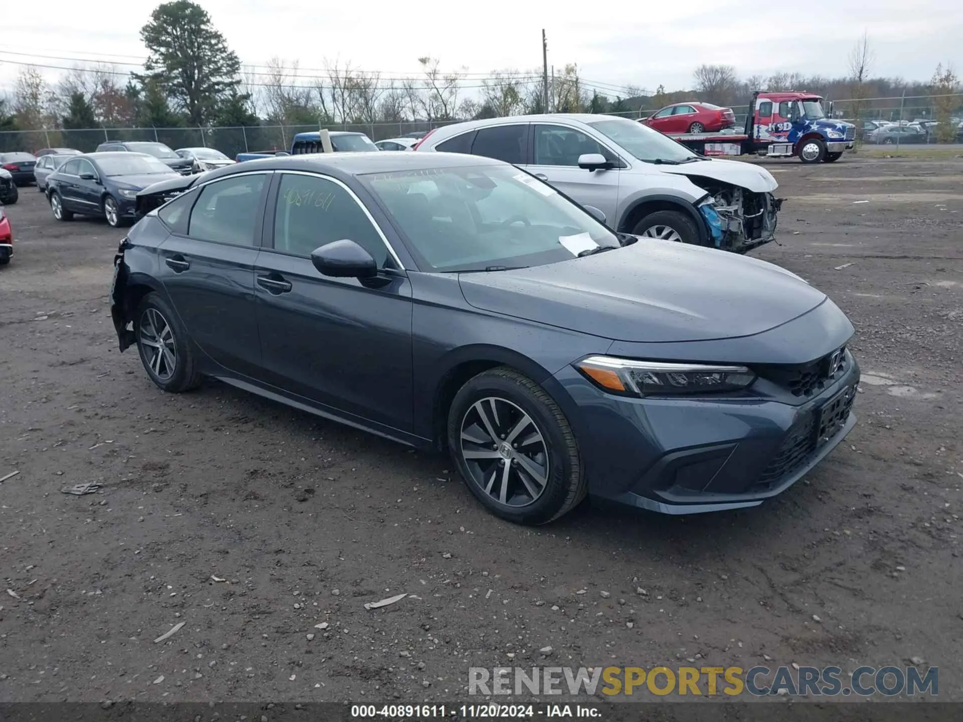 1 Photograph of a damaged car 19XFL2H58RE004931 HONDA CIVIC 2024