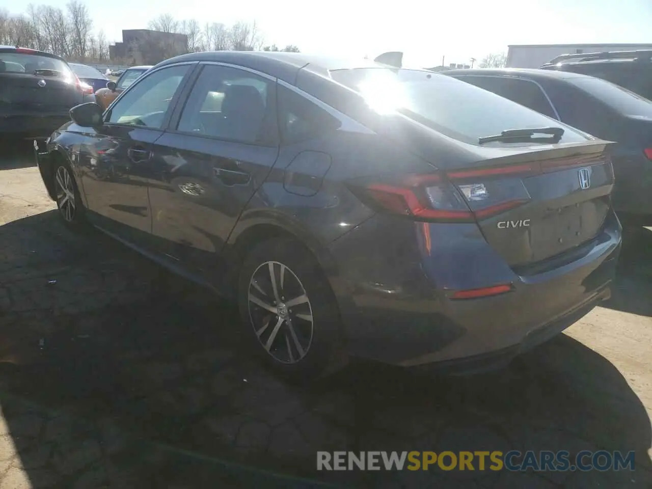 2 Photograph of a damaged car 19XFL2H58RE017257 HONDA CIVIC 2024