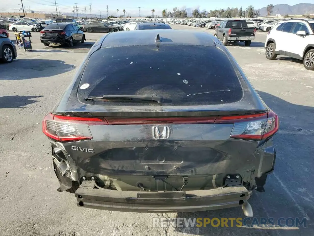 6 Photograph of a damaged car 19XFL2H58RE041378 HONDA CIVIC 2024