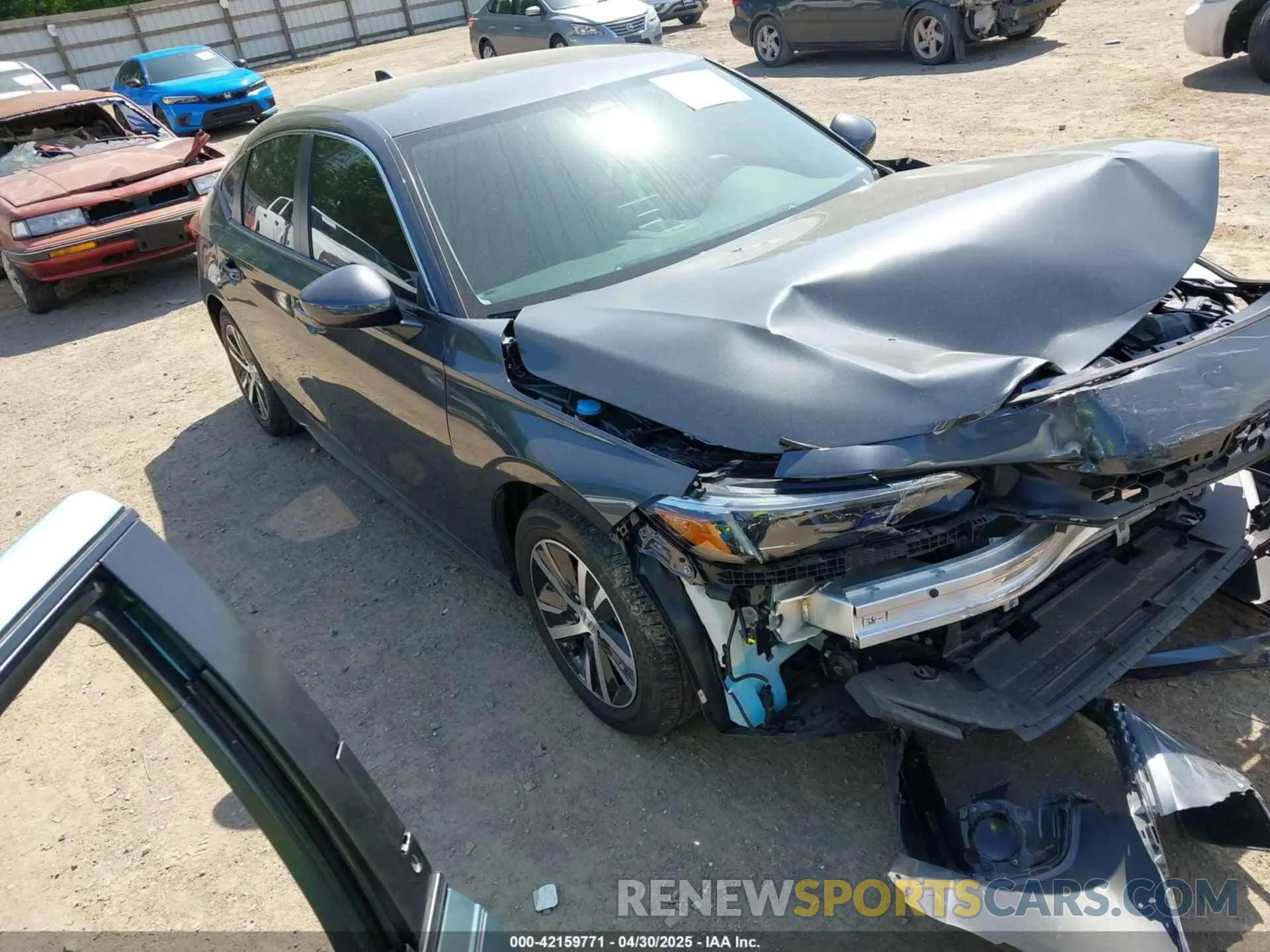 1 Photograph of a damaged car 19XFL2H59RE008227 HONDA CIVIC 2024