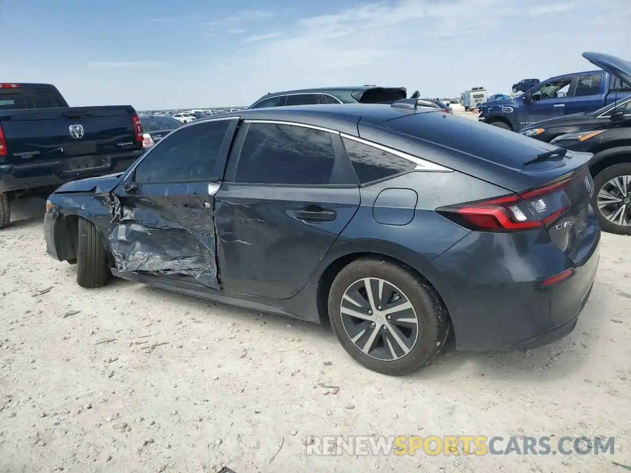 2 Photograph of a damaged car 19XFL2H59RE022838 HONDA CIVIC 2024