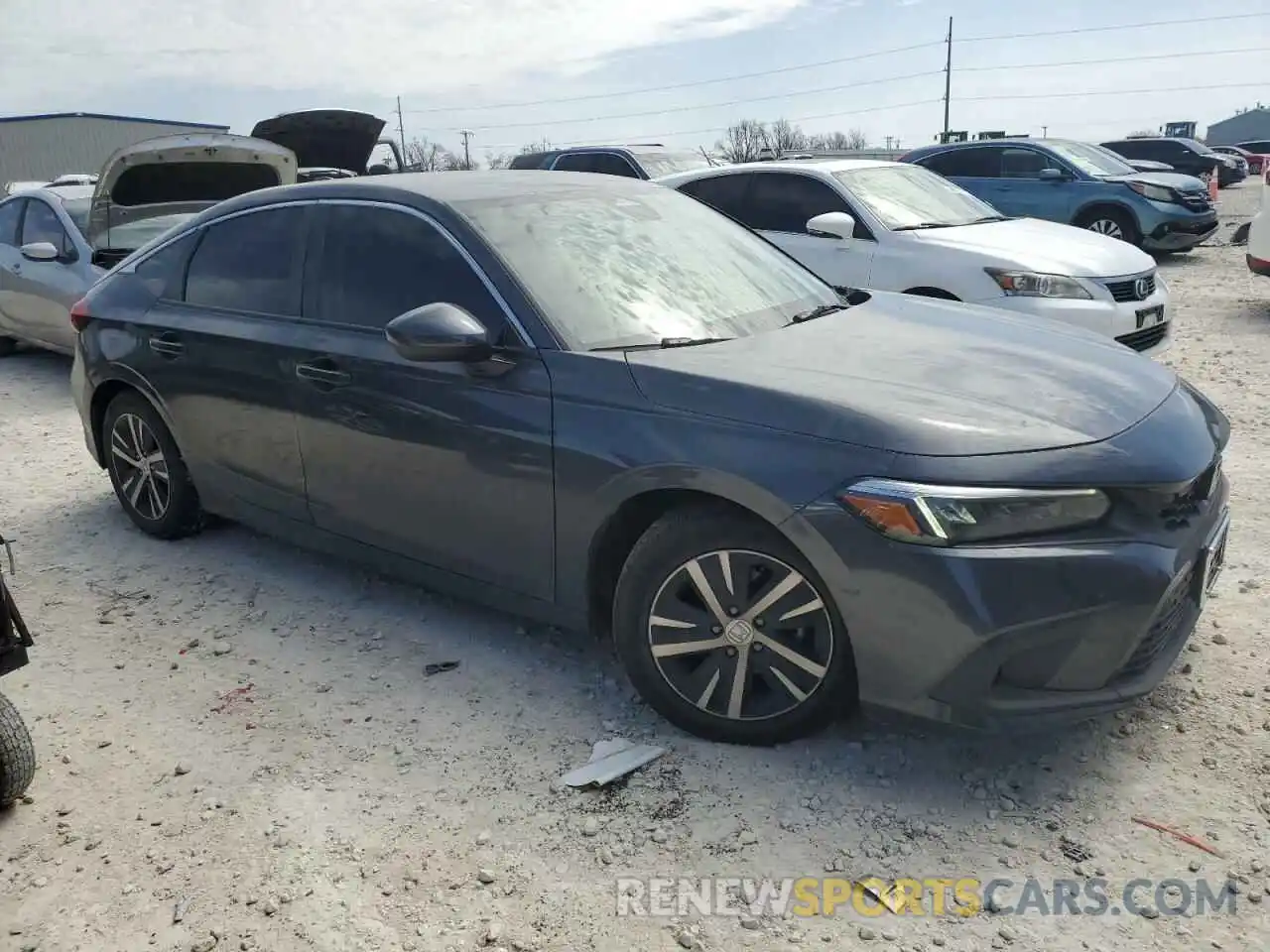 4 Photograph of a damaged car 19XFL2H59RE022838 HONDA CIVIC 2024