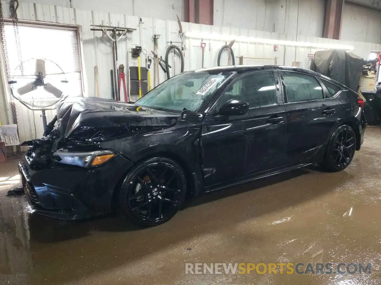 1 Photograph of a damaged car 19XFL2H80RE015058 HONDA CIVIC 2024