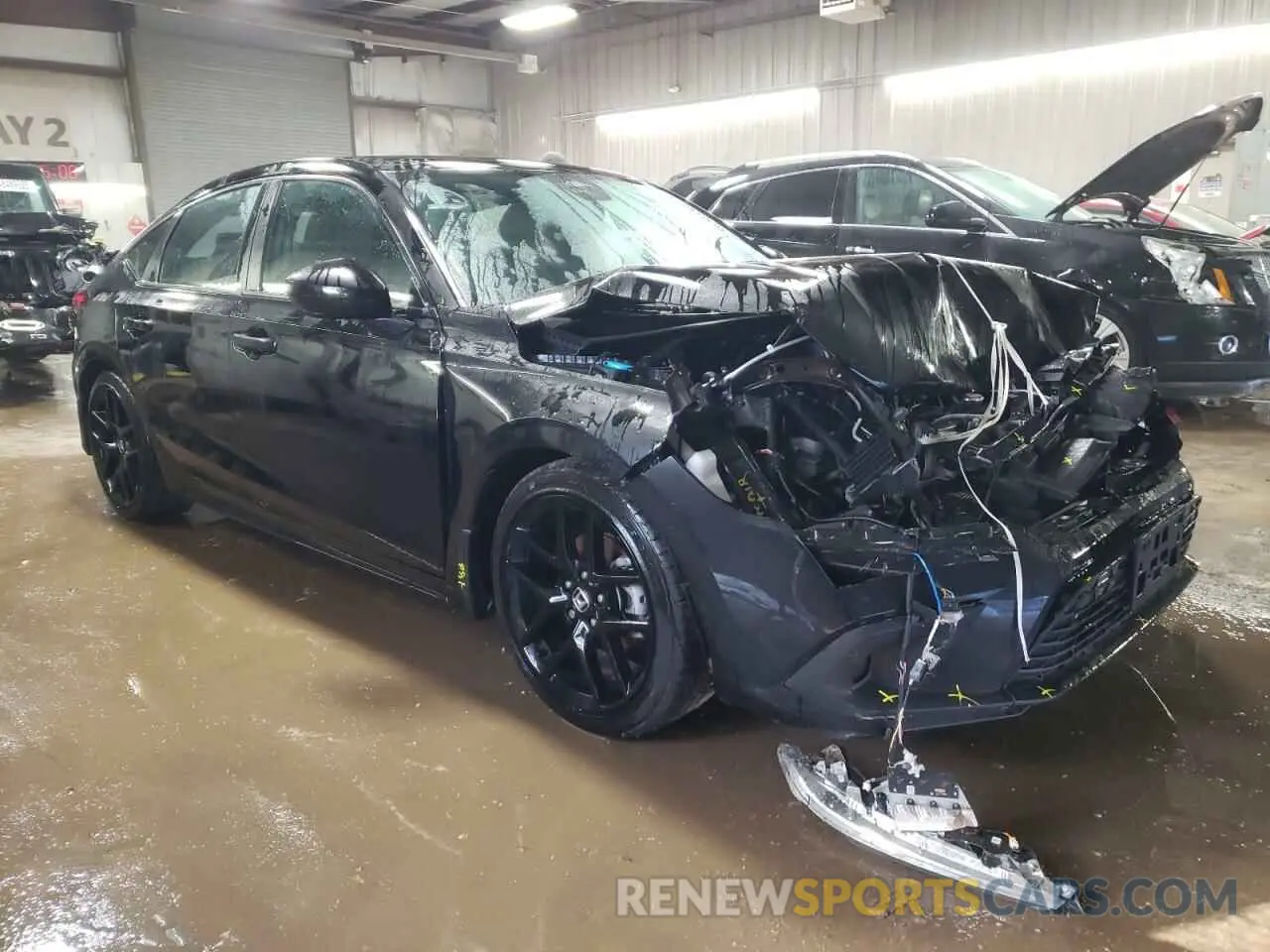 4 Photograph of a damaged car 19XFL2H80RE015058 HONDA CIVIC 2024