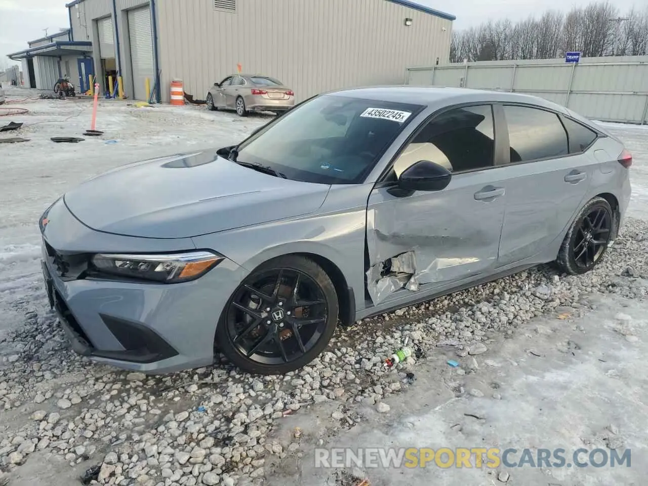 1 Photograph of a damaged car 19XFL2H80RE027808 HONDA CIVIC 2024