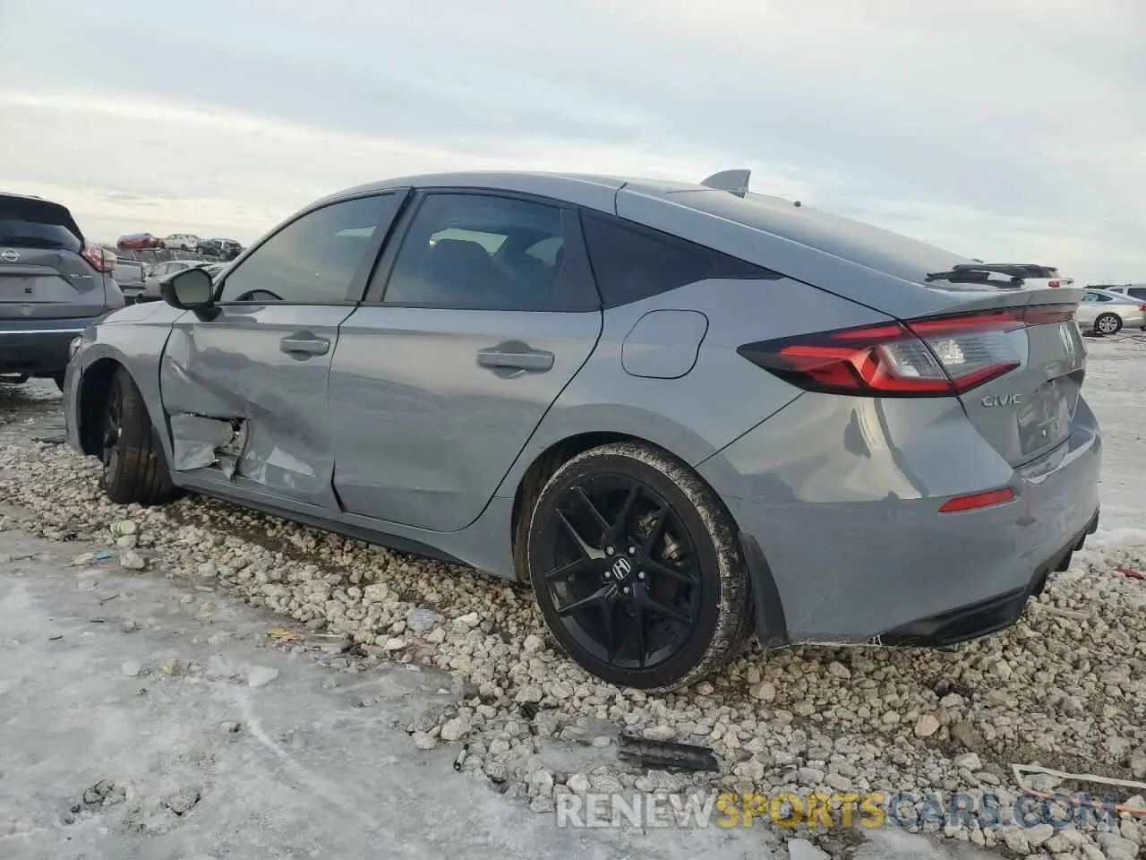 2 Photograph of a damaged car 19XFL2H80RE027808 HONDA CIVIC 2024