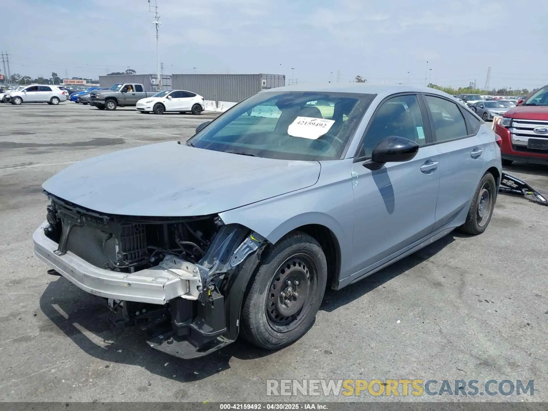 2 Photograph of a damaged car 19XFL2H80RE040249 HONDA CIVIC 2024