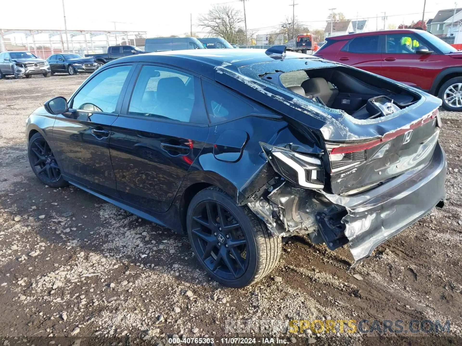 3 Photograph of a damaged car 19XFL2H81RE007180 HONDA CIVIC 2024