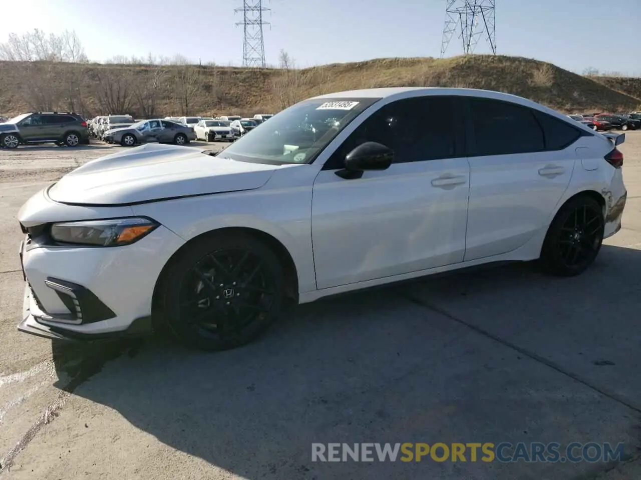1 Photograph of a damaged car 19XFL2H81RE010869 HONDA CIVIC 2024