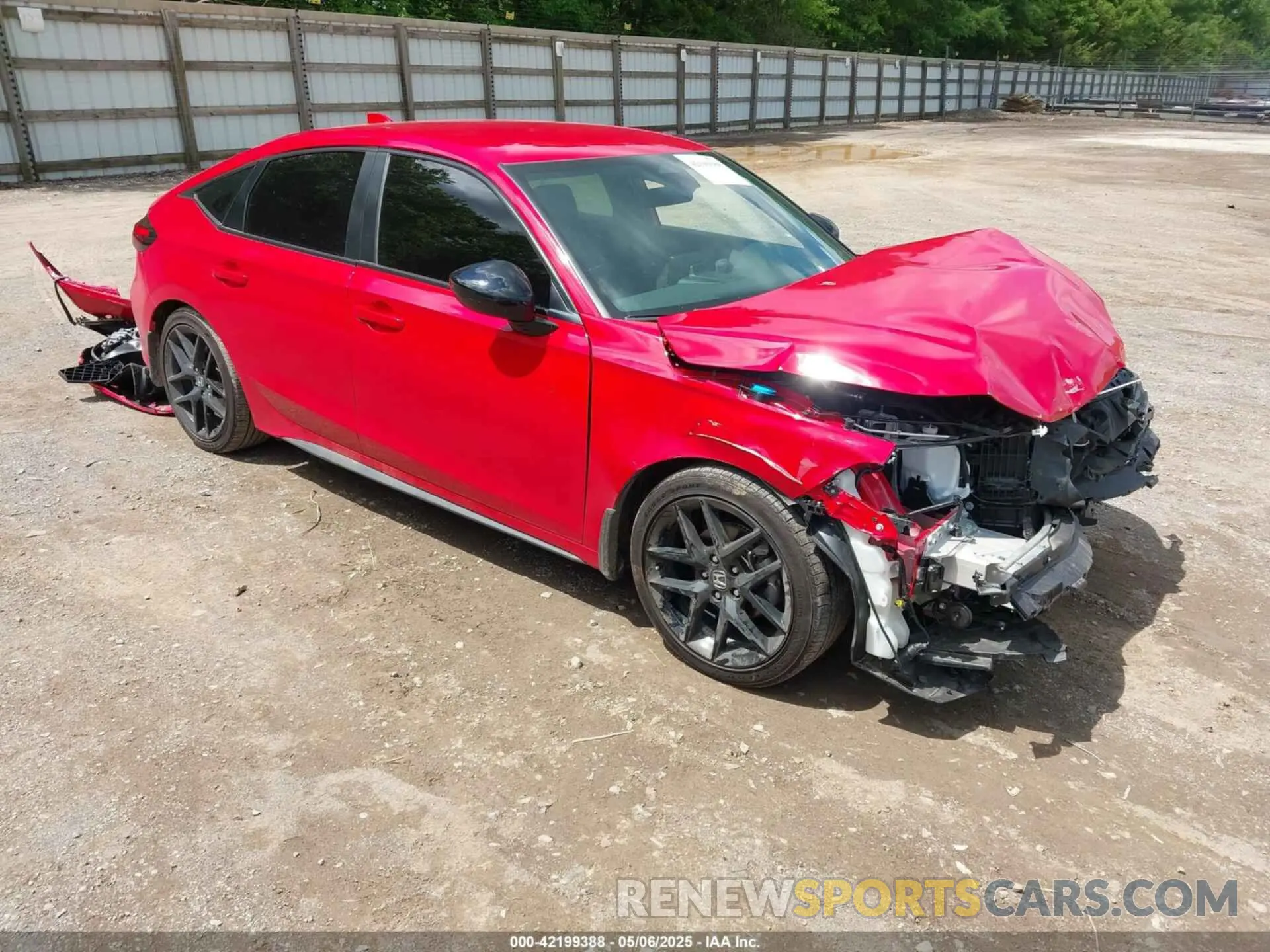 1 Photograph of a damaged car 19XFL2H81RE014176 HONDA CIVIC 2024