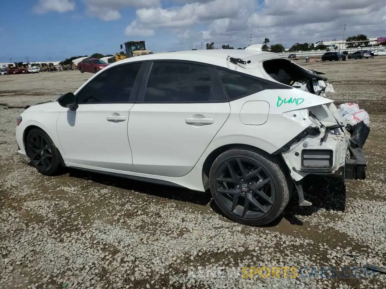 2 Photograph of a damaged car 19XFL2H81RE014985 HONDA CIVIC 2024