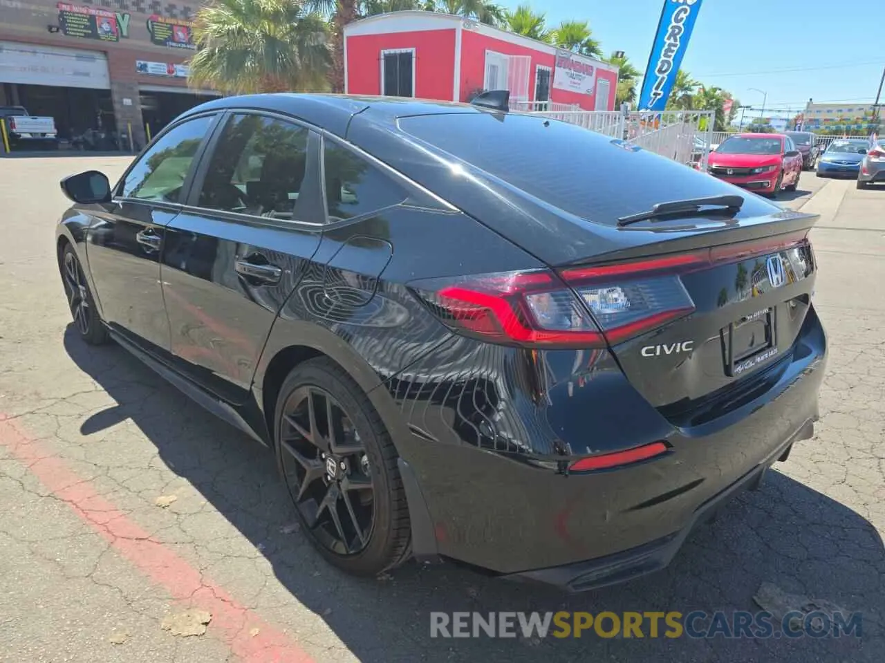 3 Photograph of a damaged car 19XFL2H81RE026327 HONDA CIVIC 2024
