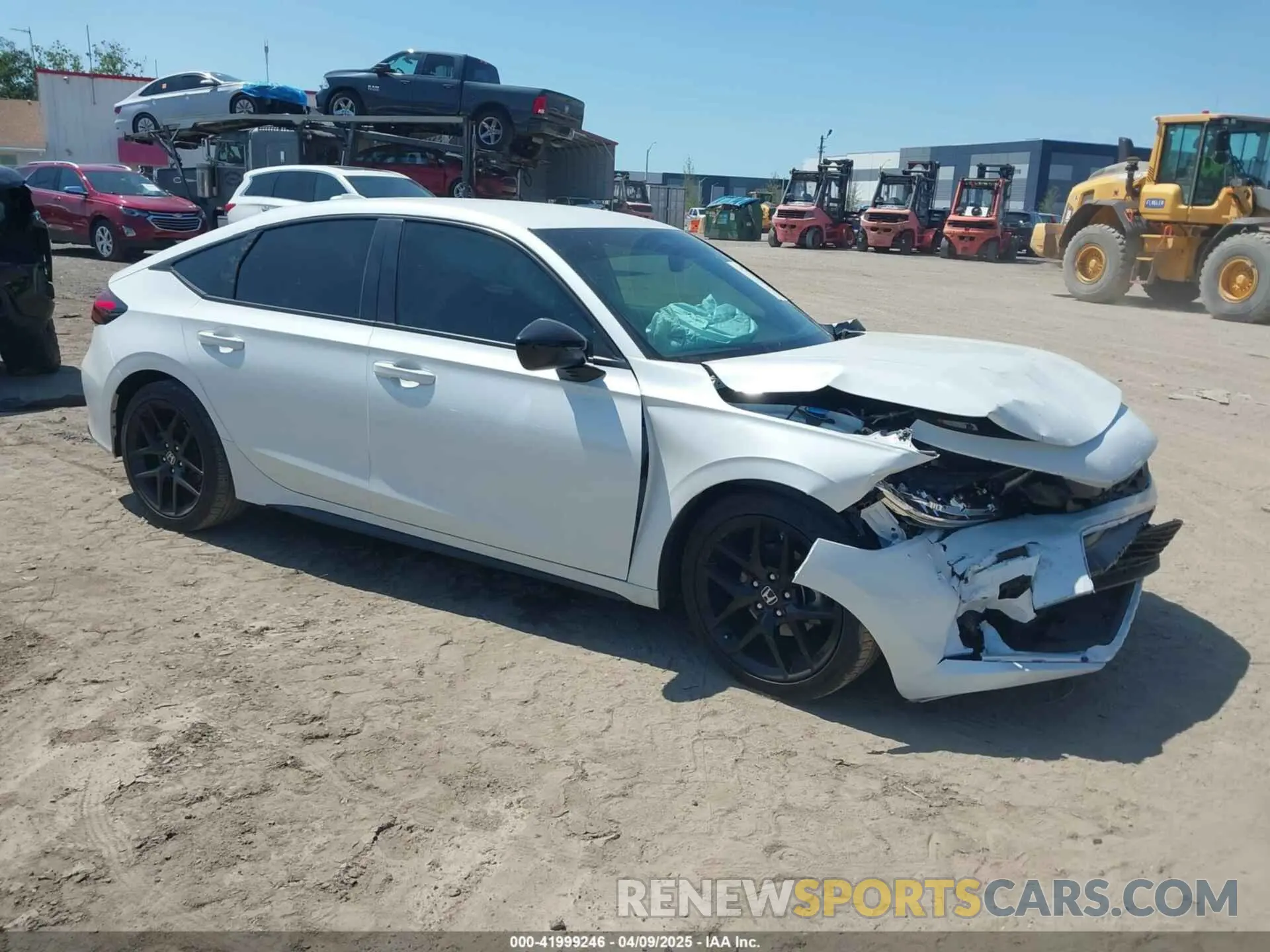 1 Photograph of a damaged car 19XFL2H81RE027140 HONDA CIVIC 2024