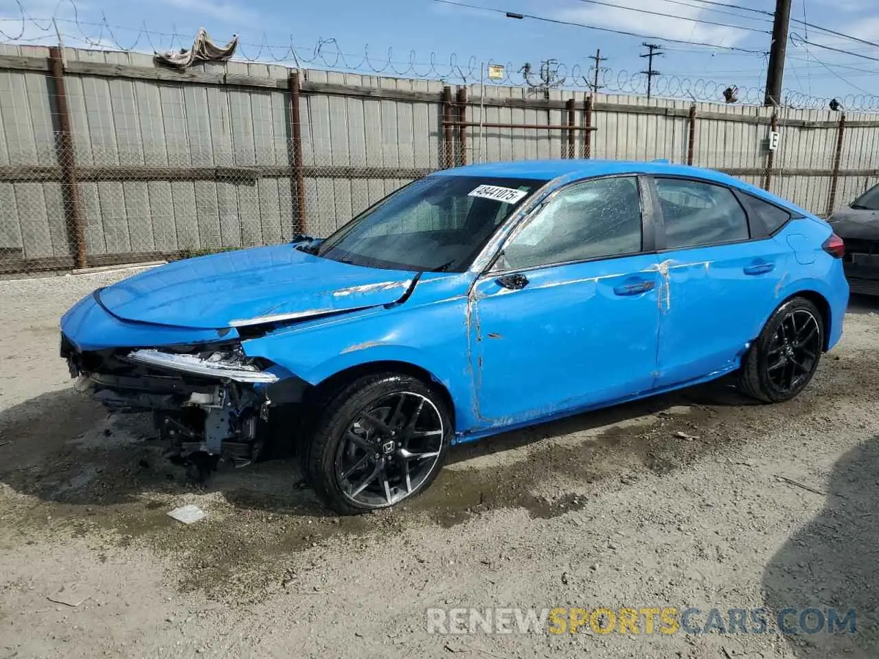 1 Photograph of a damaged car 19XFL2H81RE038865 HONDA CIVIC 2024