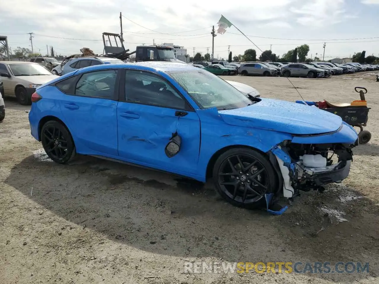 4 Photograph of a damaged car 19XFL2H81RE038865 HONDA CIVIC 2024