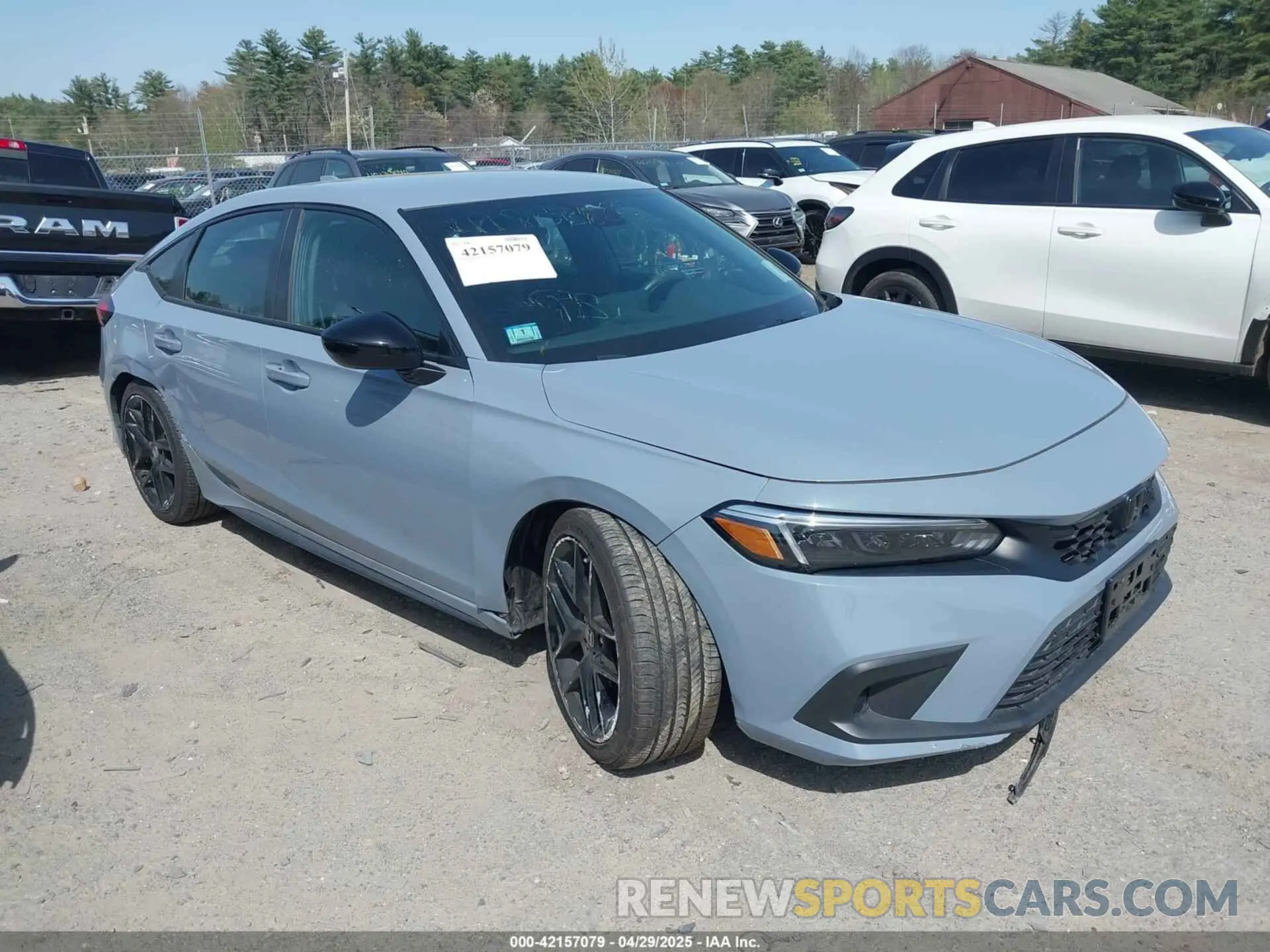 1 Photograph of a damaged car 19XFL2H82RE003574 HONDA CIVIC 2024