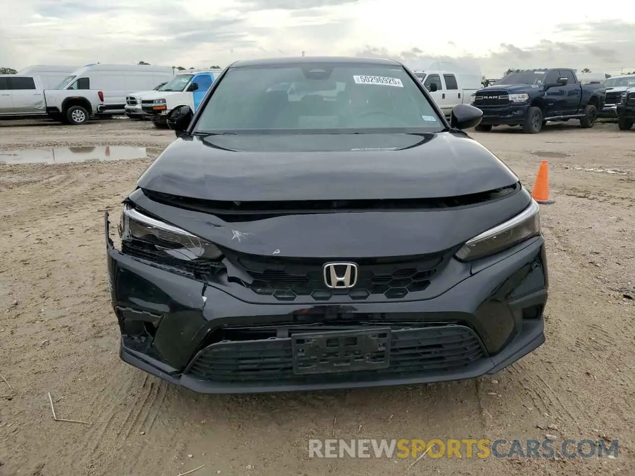 5 Photograph of a damaged car 19XFL2H82RE014512 HONDA CIVIC 2024