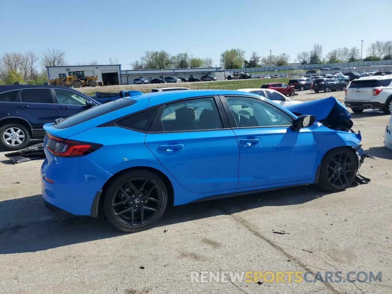 3 Photograph of a damaged car 19XFL2H82RE022996 HONDA CIVIC 2024