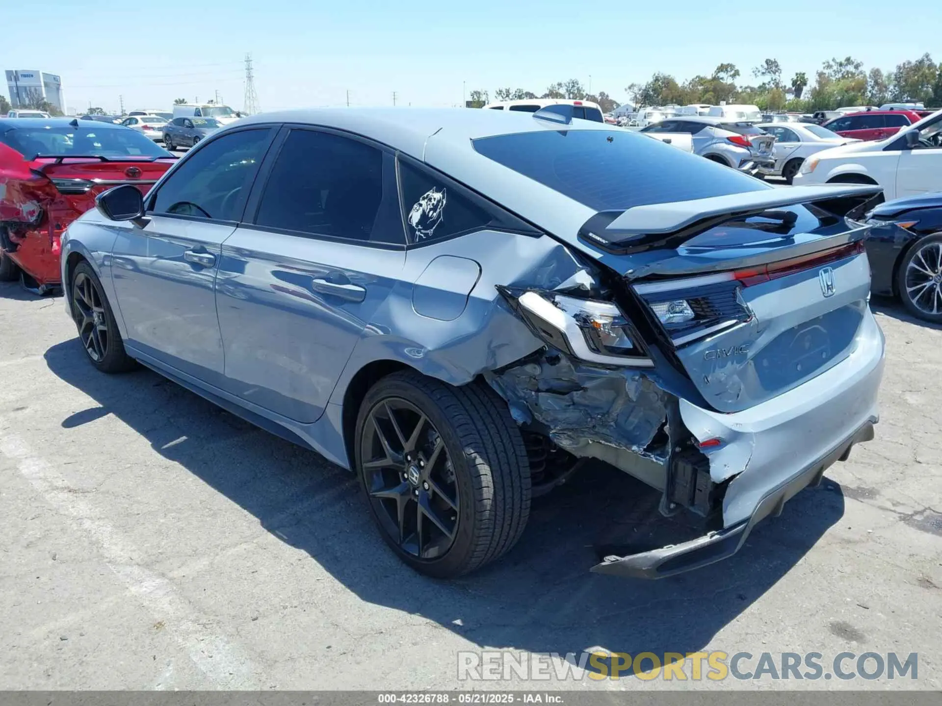 3 Photograph of a damaged car 19XFL2H83RE000425 HONDA CIVIC 2024