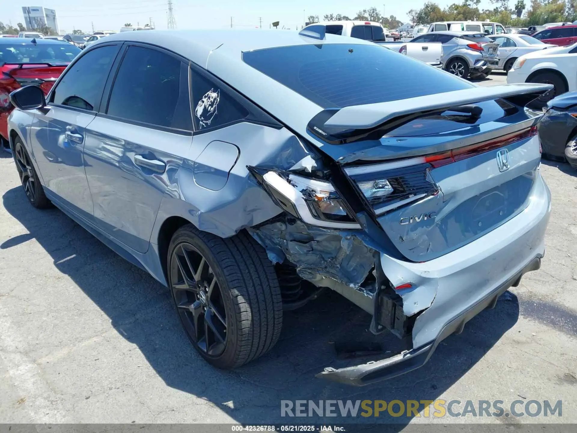 6 Photograph of a damaged car 19XFL2H83RE000425 HONDA CIVIC 2024