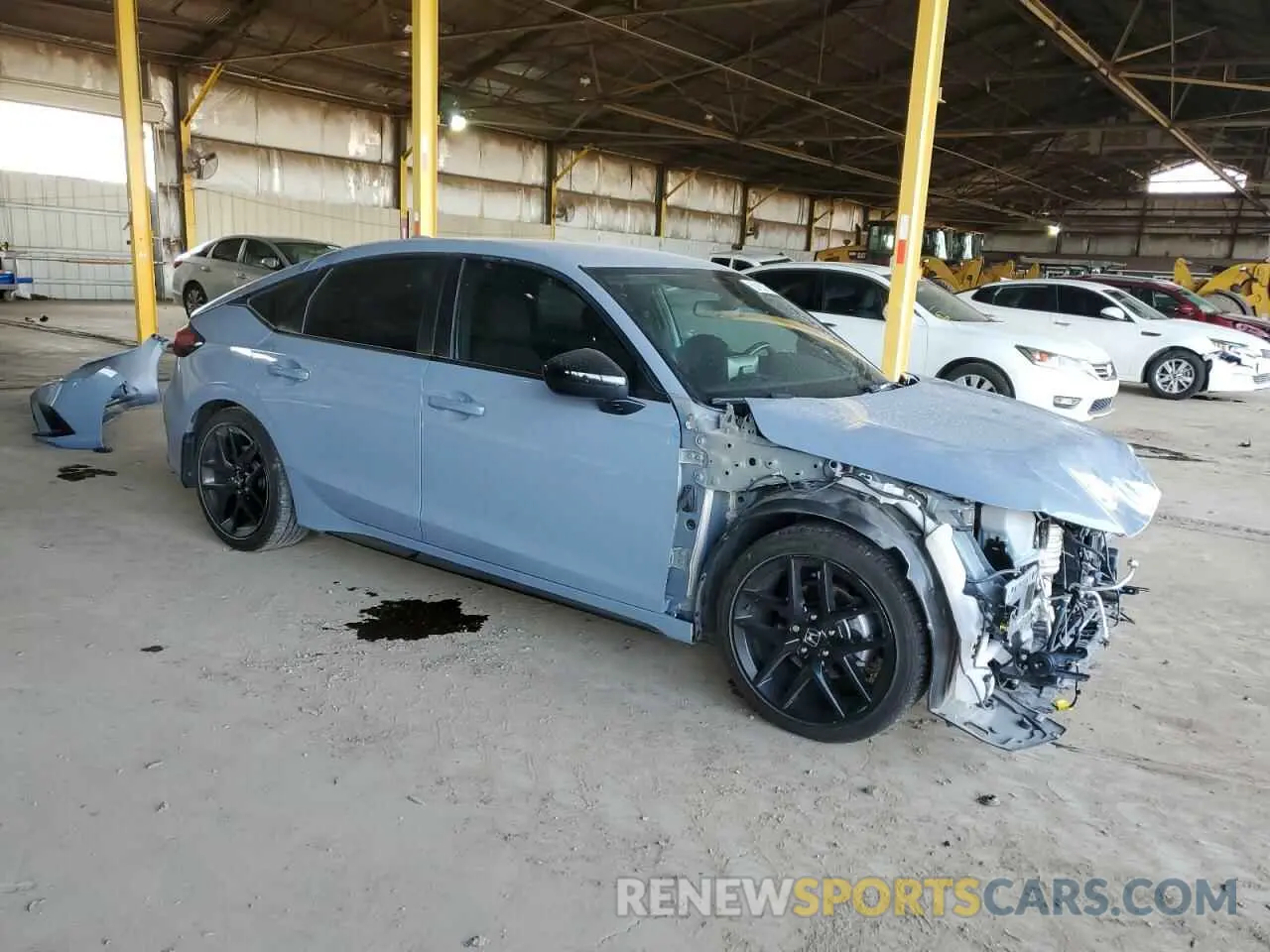 4 Photograph of a damaged car 19XFL2H83RE010517 HONDA CIVIC 2024