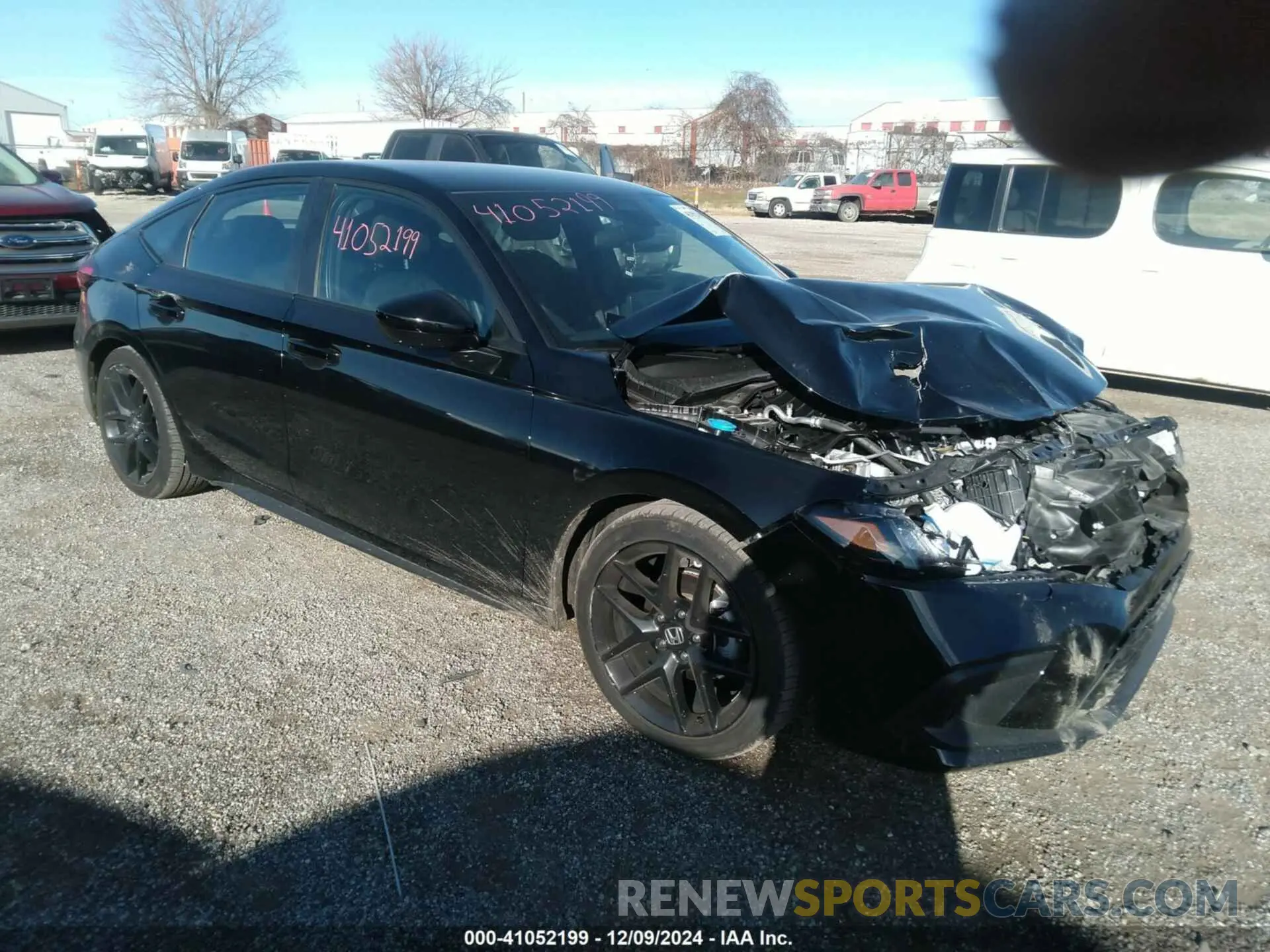 1 Photograph of a damaged car 19XFL2H83RE028581 HONDA CIVIC 2024