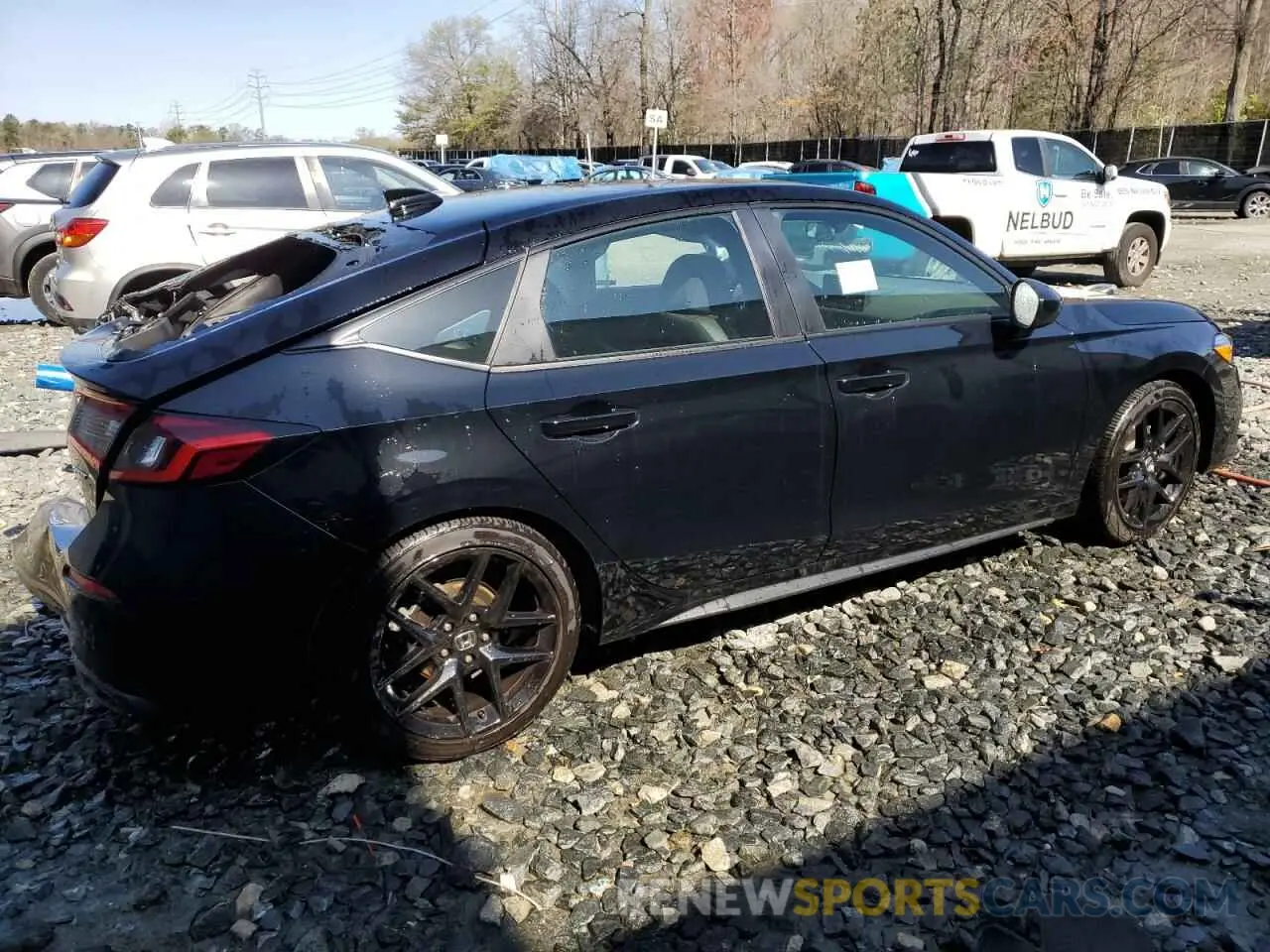 3 Photograph of a damaged car 19XFL2H83RE030640 HONDA CIVIC 2024