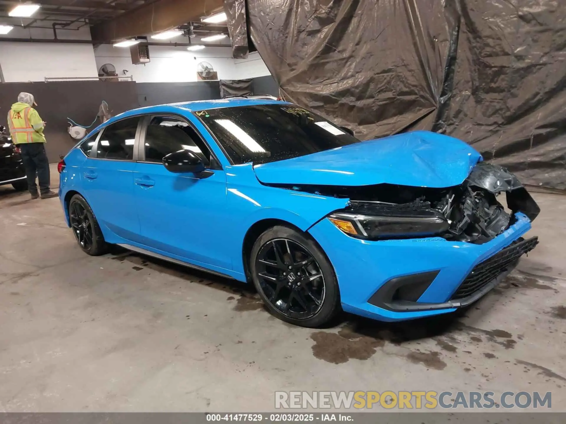 1 Photograph of a damaged car 19XFL2H83RE035885 HONDA CIVIC 2024