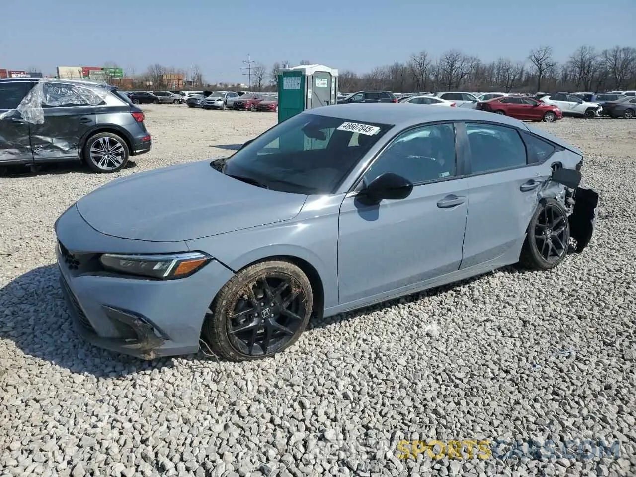1 Photograph of a damaged car 19XFL2H84RE005004 HONDA CIVIC 2024