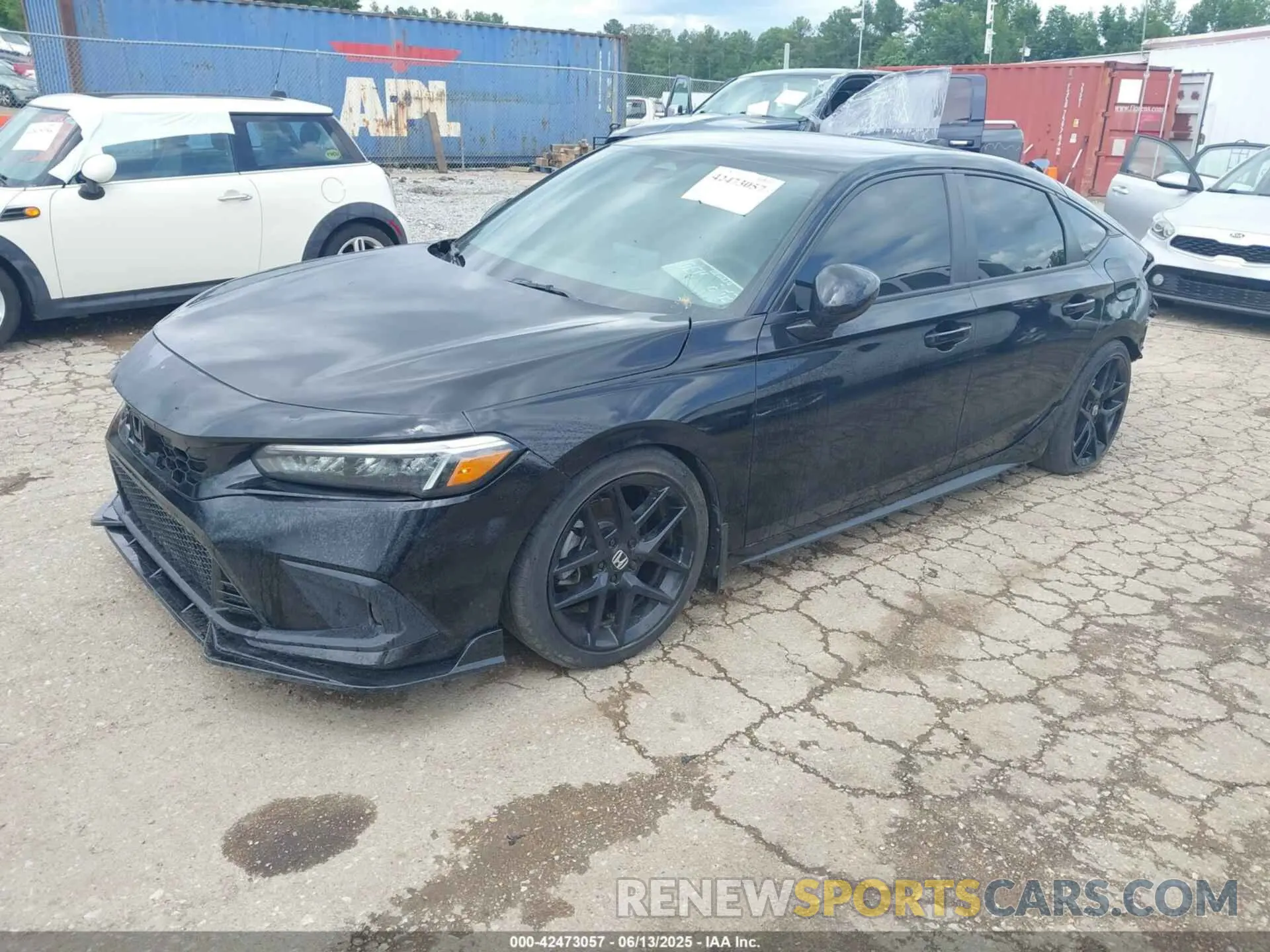 2 Photograph of a damaged car 19XFL2H84RE012843 HONDA CIVIC 2024