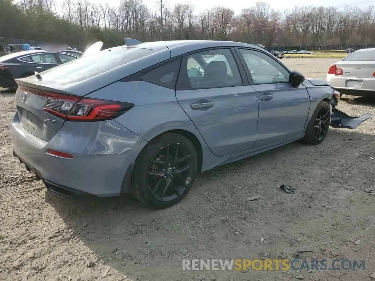 3 Photograph of a damaged car 19XFL2H84RE019050 HONDA CIVIC 2024