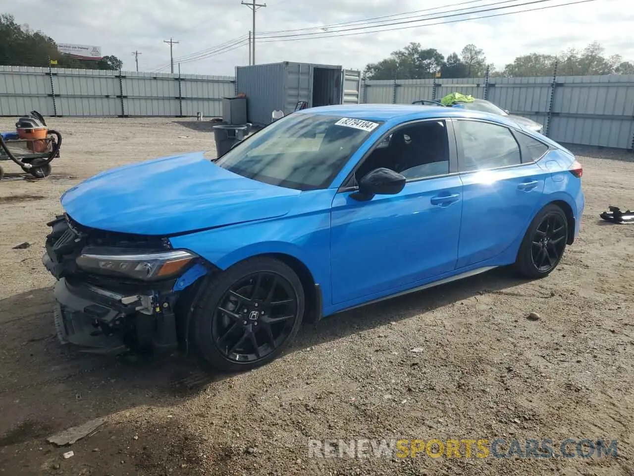 1 Photograph of a damaged car 19XFL2H84RE034468 HONDA CIVIC 2024
