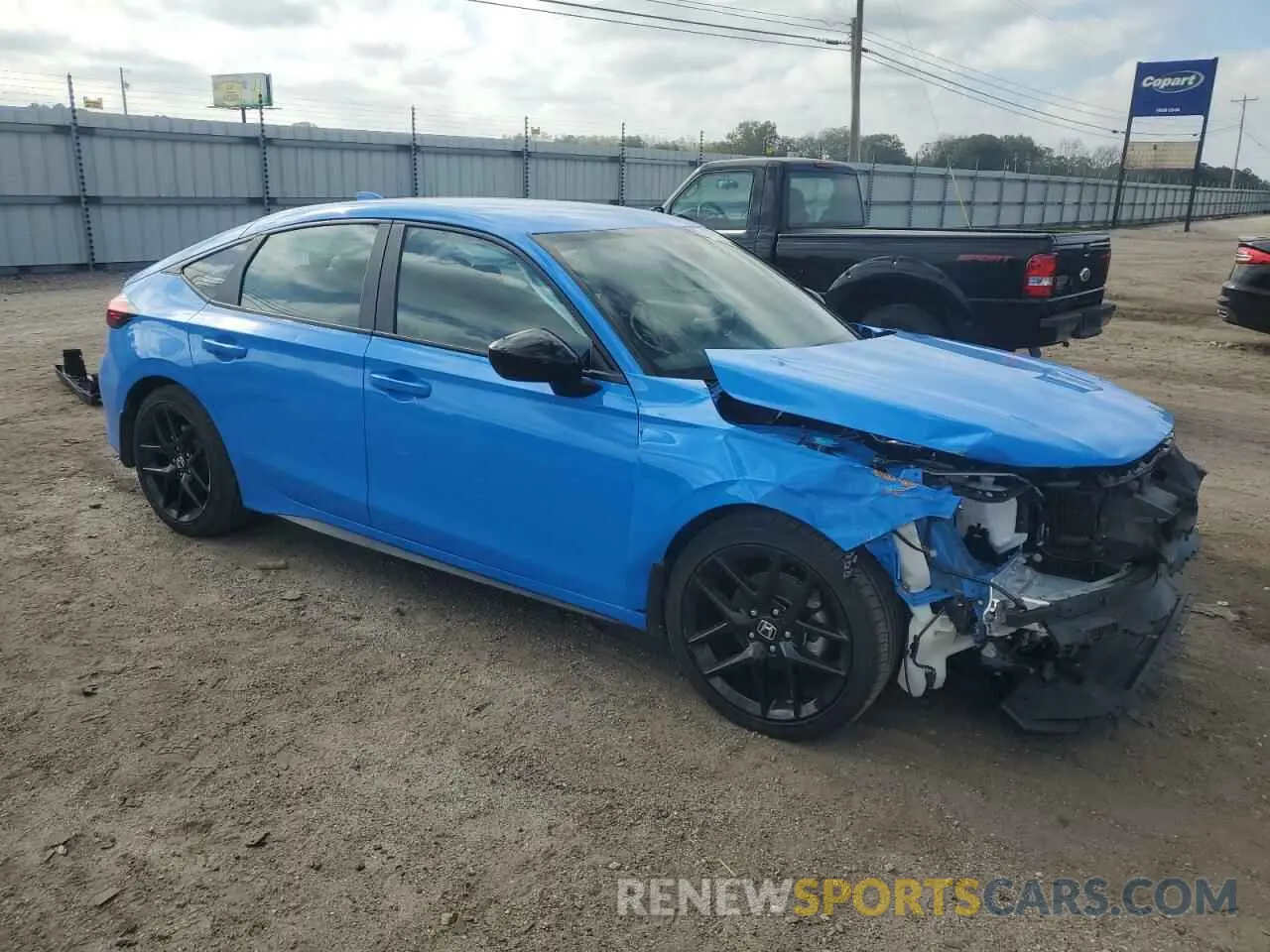 4 Photograph of a damaged car 19XFL2H84RE034468 HONDA CIVIC 2024