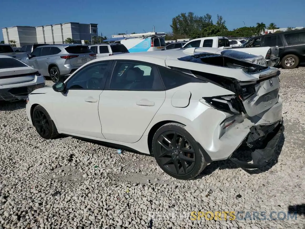 2 Photograph of a damaged car 19XFL2H84RE039072 HONDA CIVIC 2024