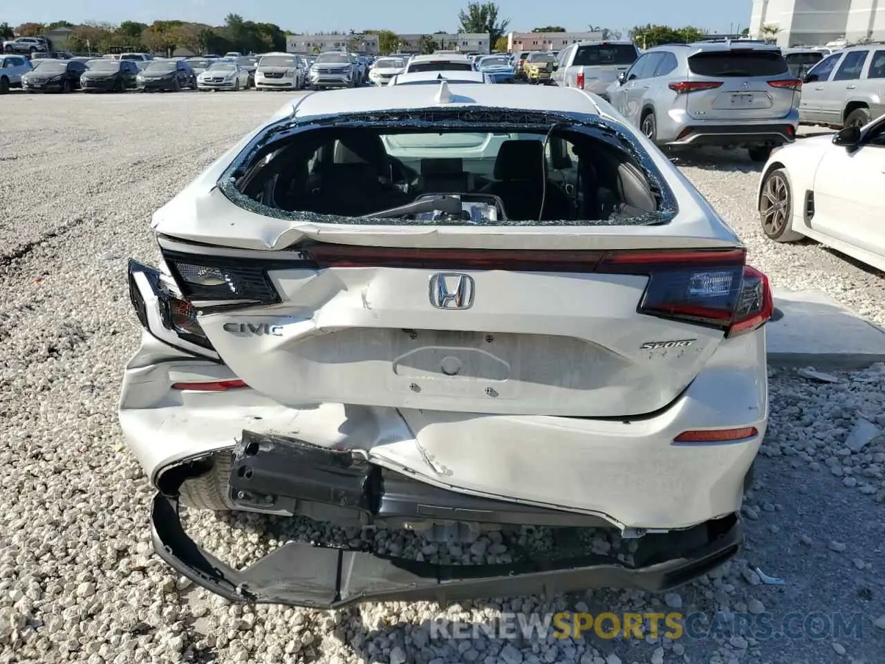 6 Photograph of a damaged car 19XFL2H84RE039072 HONDA CIVIC 2024