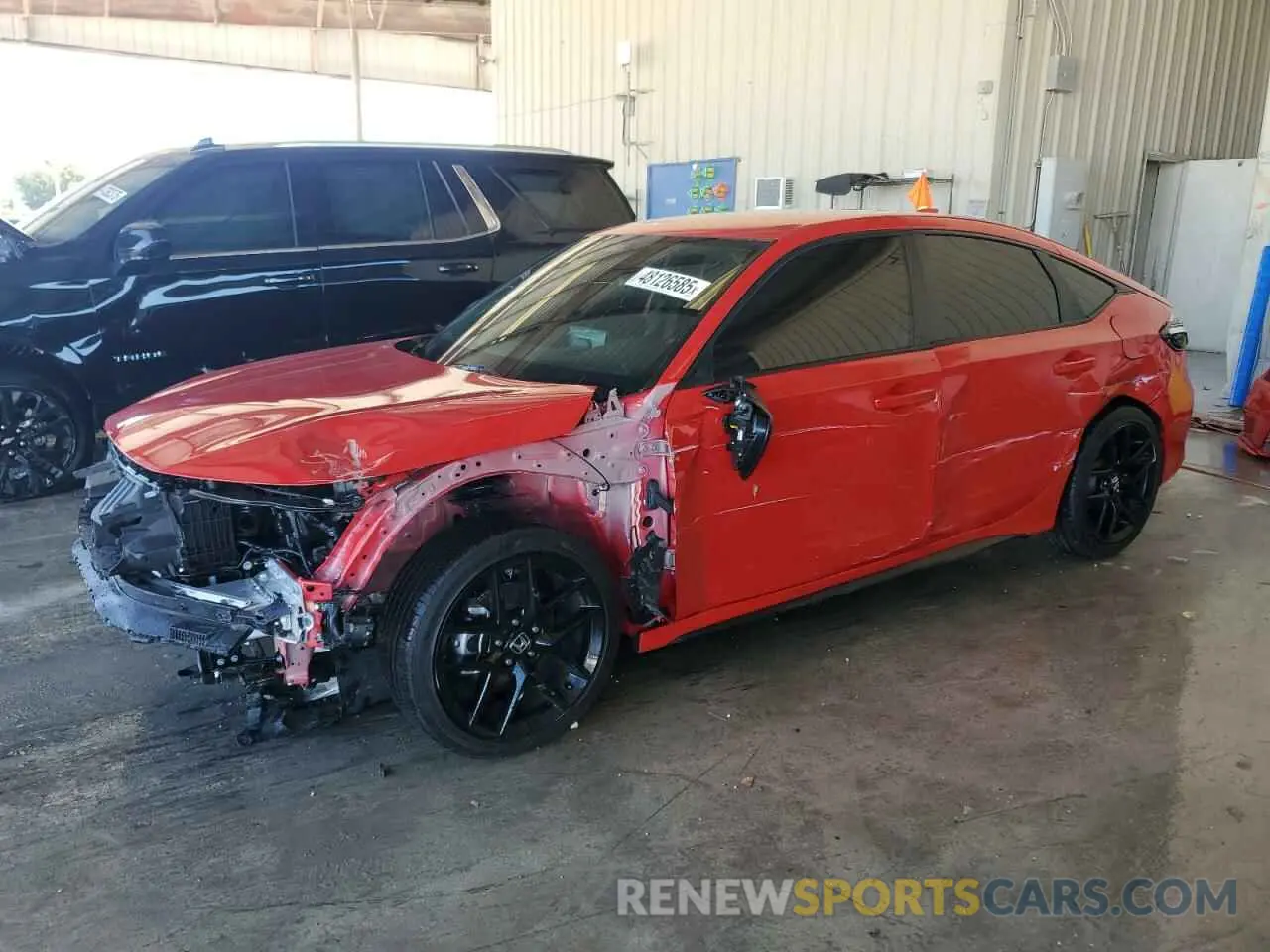 1 Photograph of a damaged car 19XFL2H84RE041050 HONDA CIVIC 2024