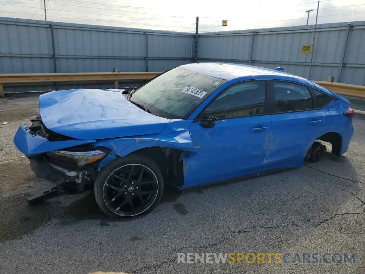 1 Photograph of a damaged car 19XFL2H85RE003987 HONDA CIVIC 2024