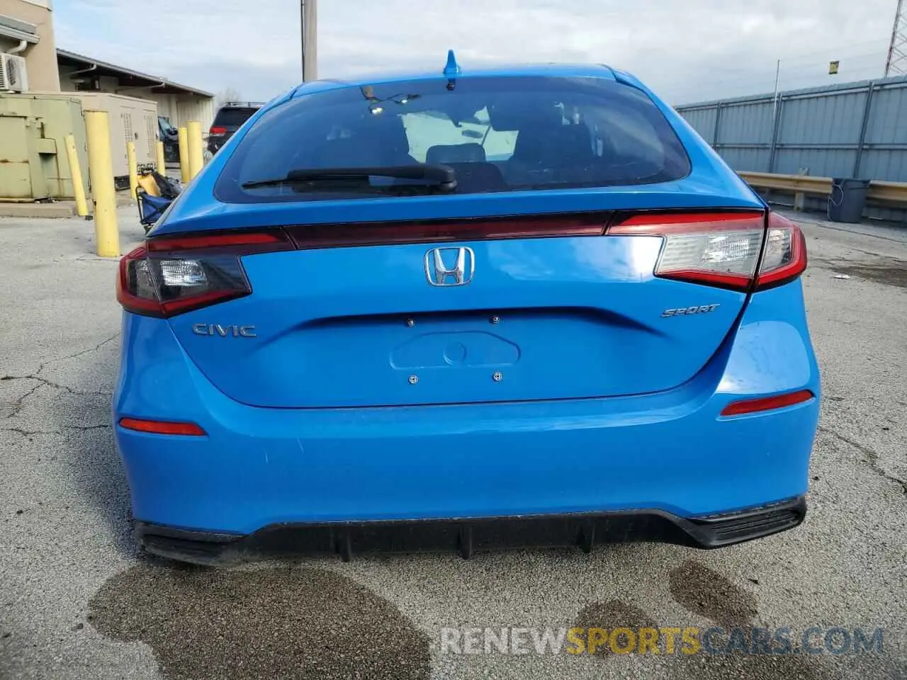 6 Photograph of a damaged car 19XFL2H85RE003987 HONDA CIVIC 2024