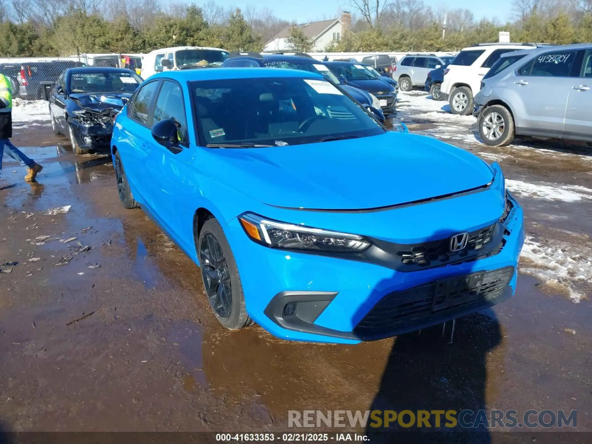 1 Photograph of a damaged car 19XFL2H85RE012219 HONDA CIVIC 2024