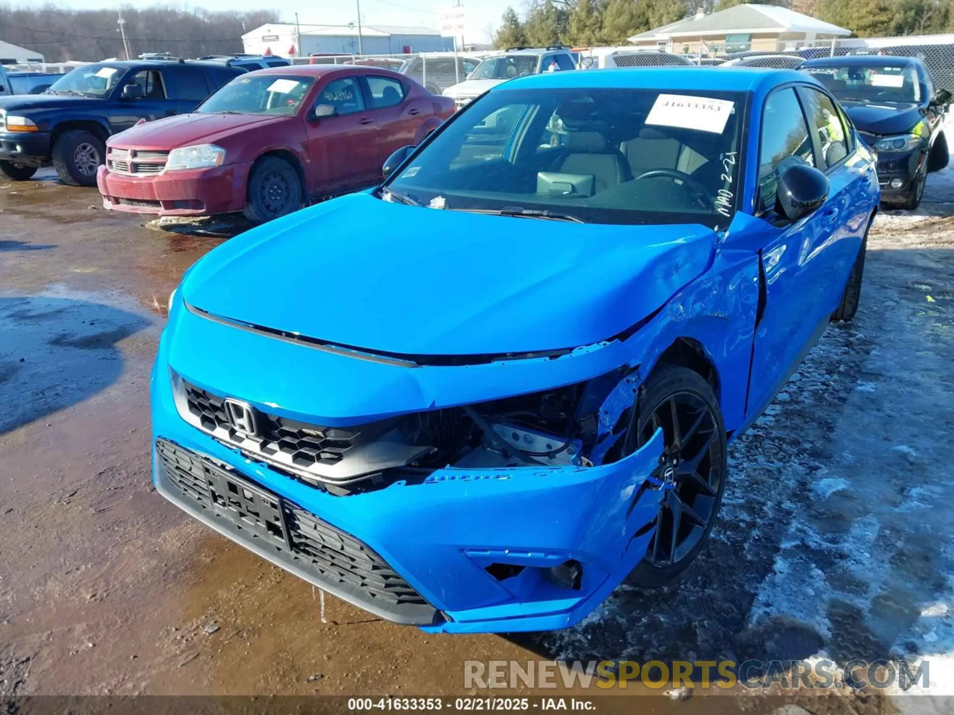 2 Photograph of a damaged car 19XFL2H85RE012219 HONDA CIVIC 2024