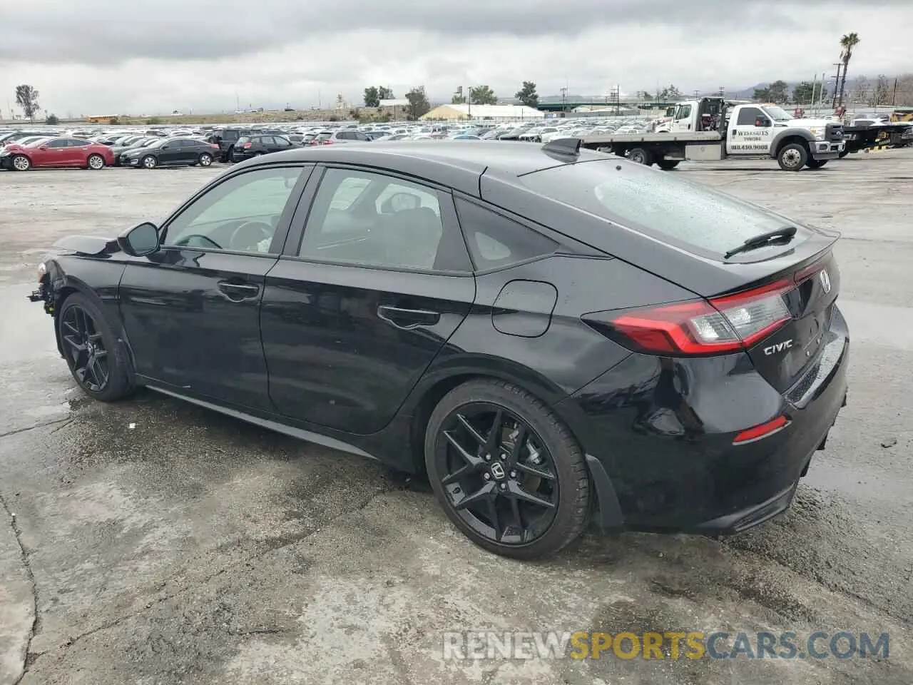 2 Photograph of a damaged car 19XFL2H85RE025813 HONDA CIVIC 2024