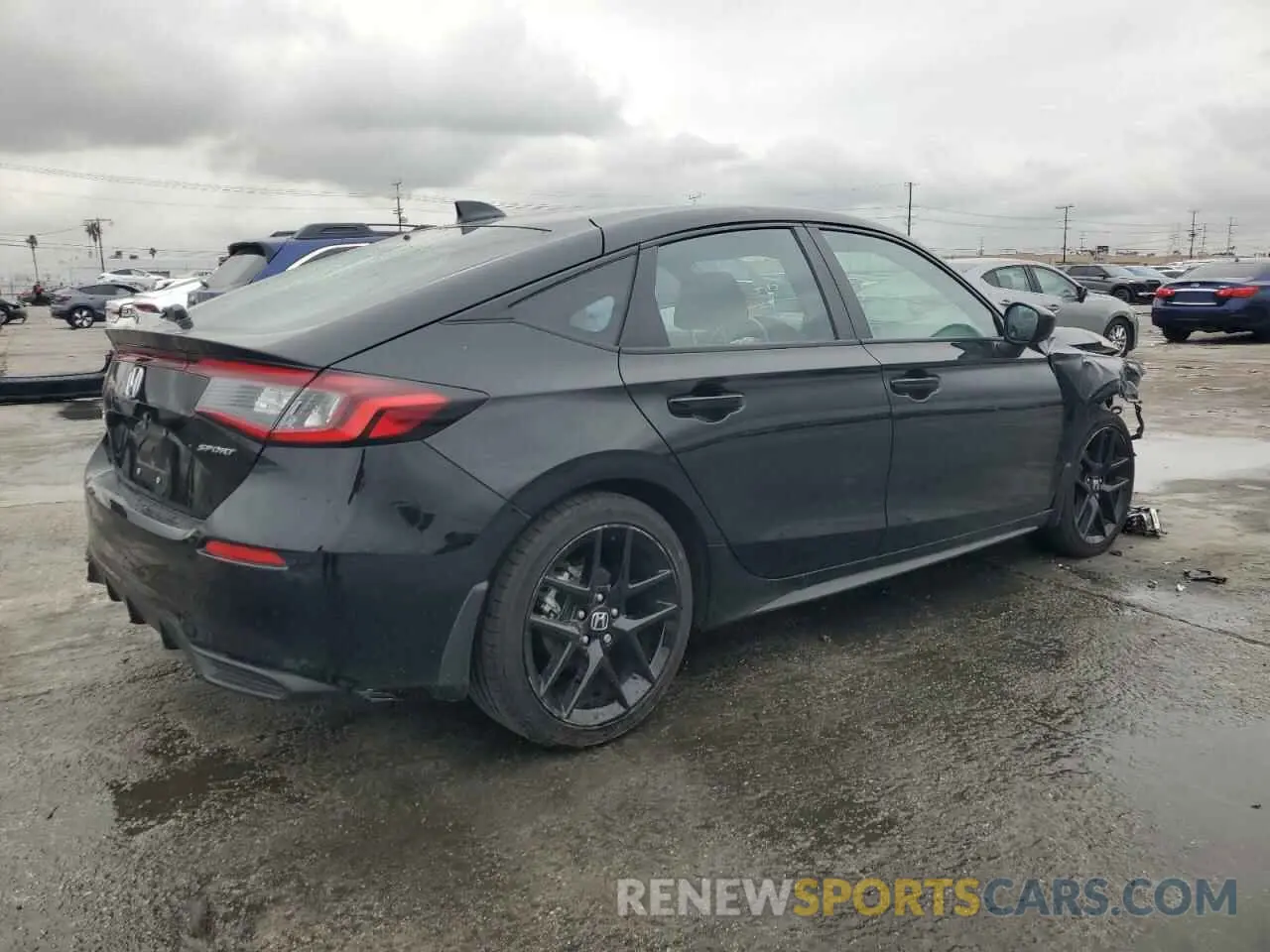 3 Photograph of a damaged car 19XFL2H85RE025813 HONDA CIVIC 2024
