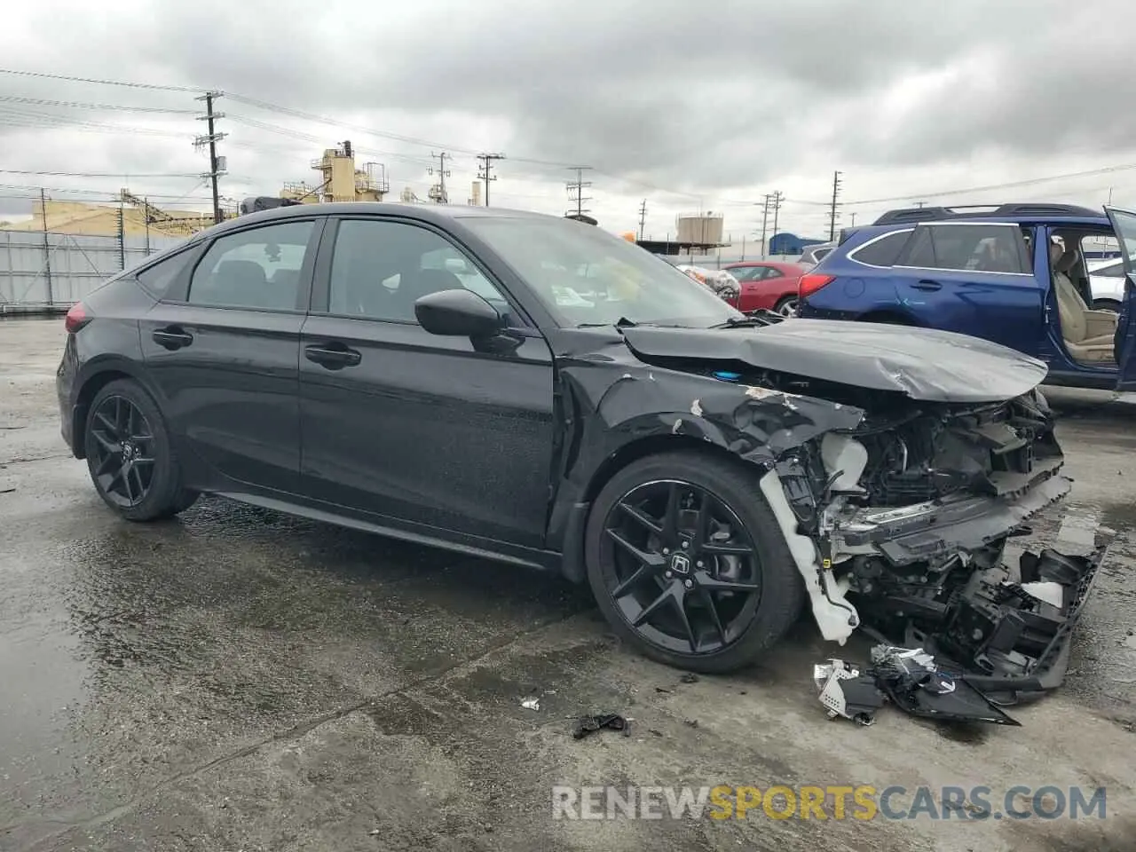 4 Photograph of a damaged car 19XFL2H85RE025813 HONDA CIVIC 2024