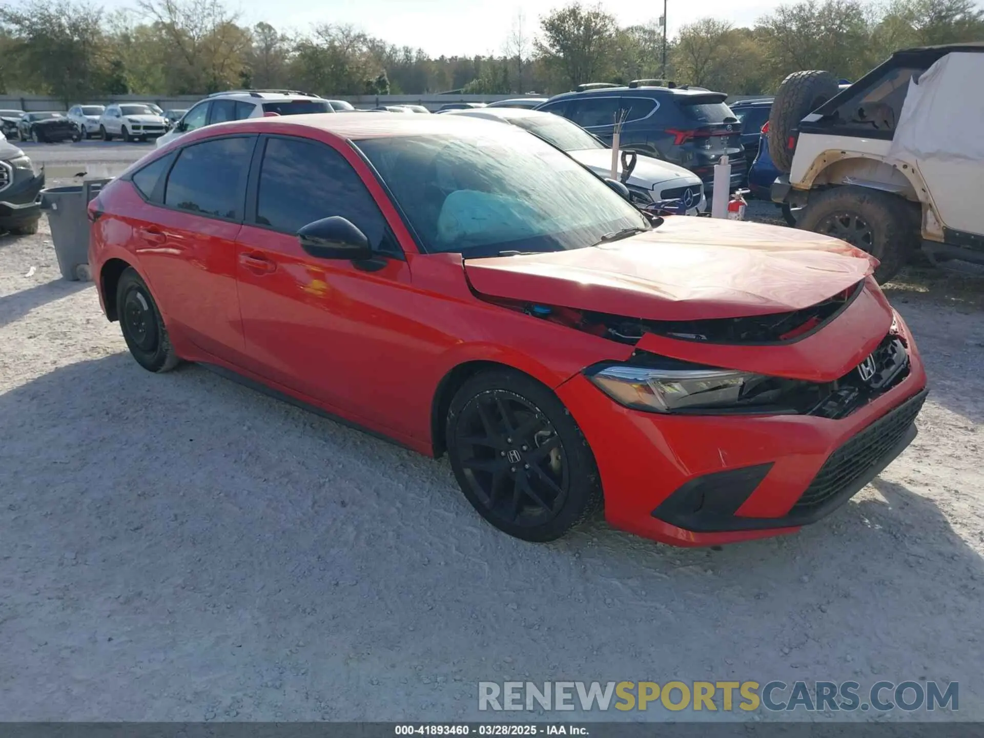 1 Photograph of a damaged car 19XFL2H85RE032468 HONDA CIVIC 2024