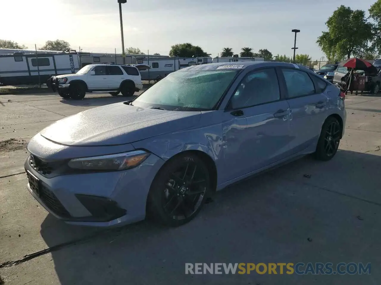 1 Photograph of a damaged car 19XFL2H85RE039873 HONDA CIVIC 2024
