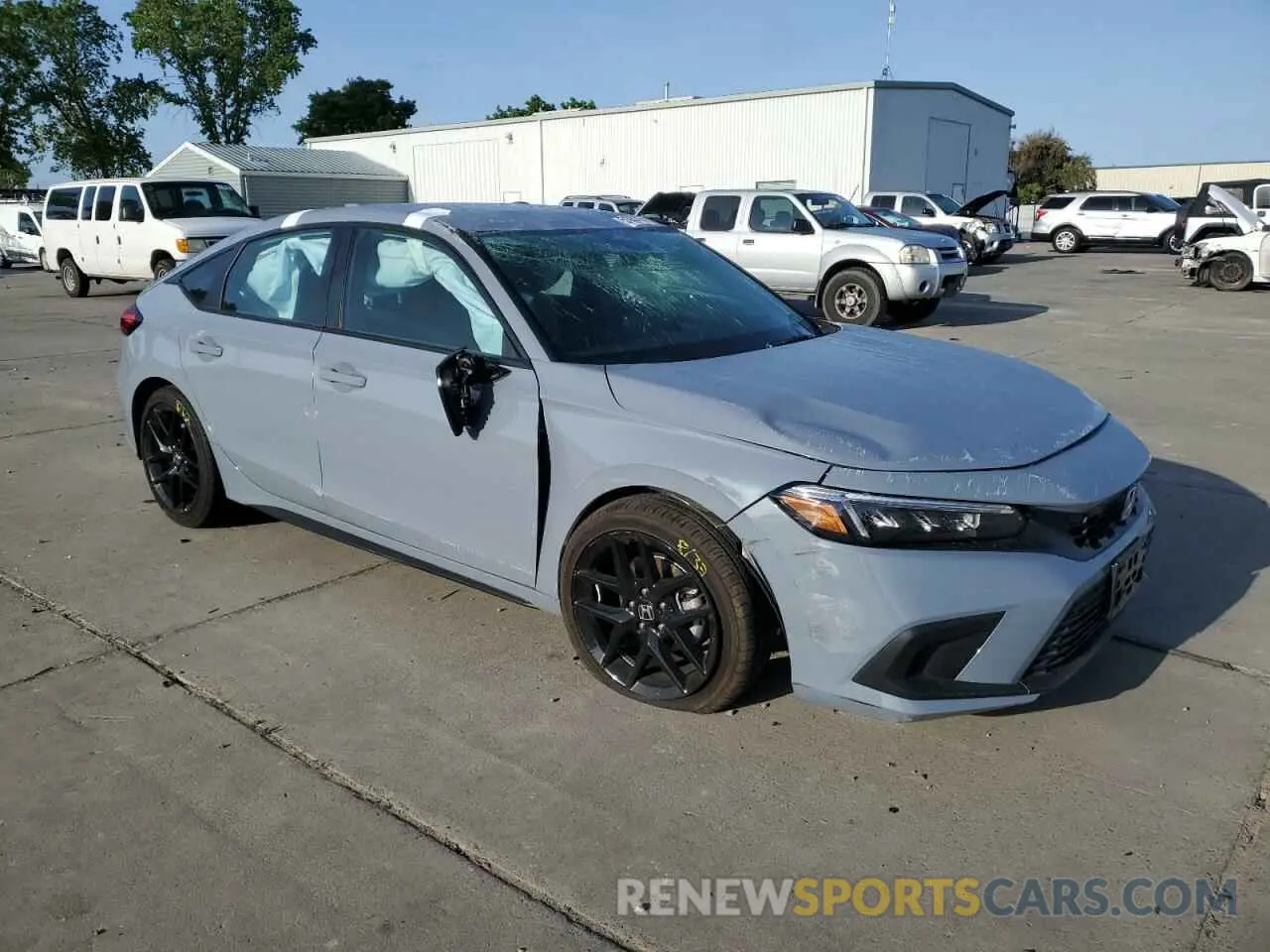 4 Photograph of a damaged car 19XFL2H85RE039873 HONDA CIVIC 2024